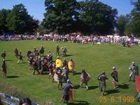 The Saxon battle